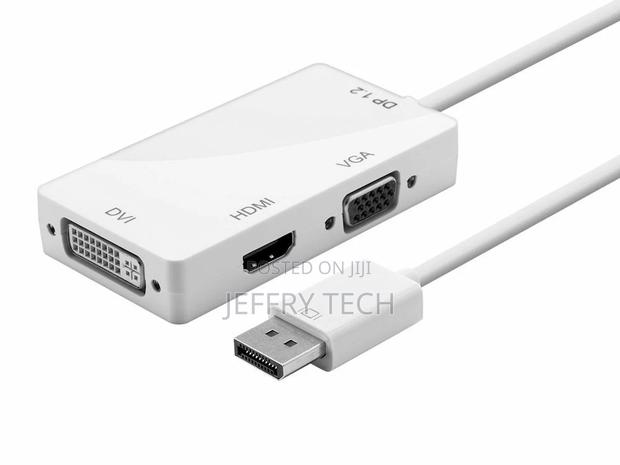 Displayport (Male) to HDMI () DVI VGA (Female) Adapter Cab