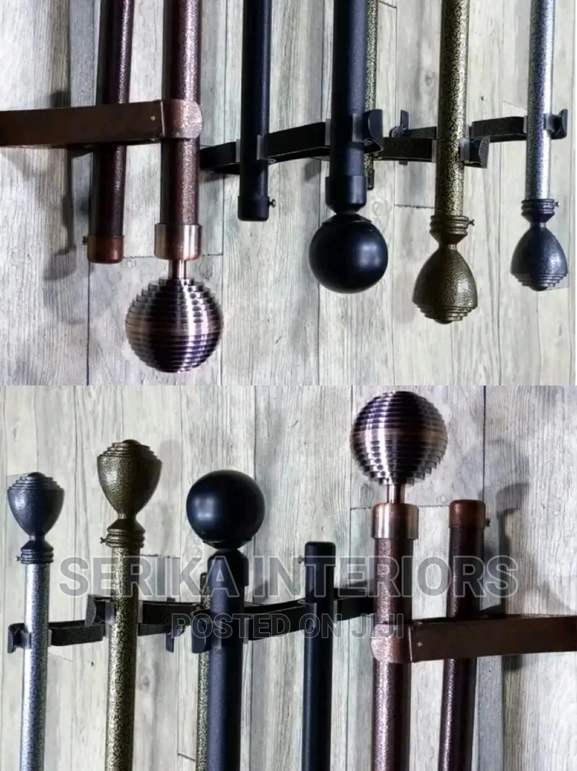 Powder Coated Jua Kali Curtain Rods Curtain Rods Rods