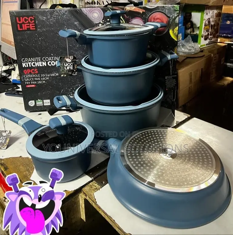 UCC Life Granite Kitchen Cook Ware Set