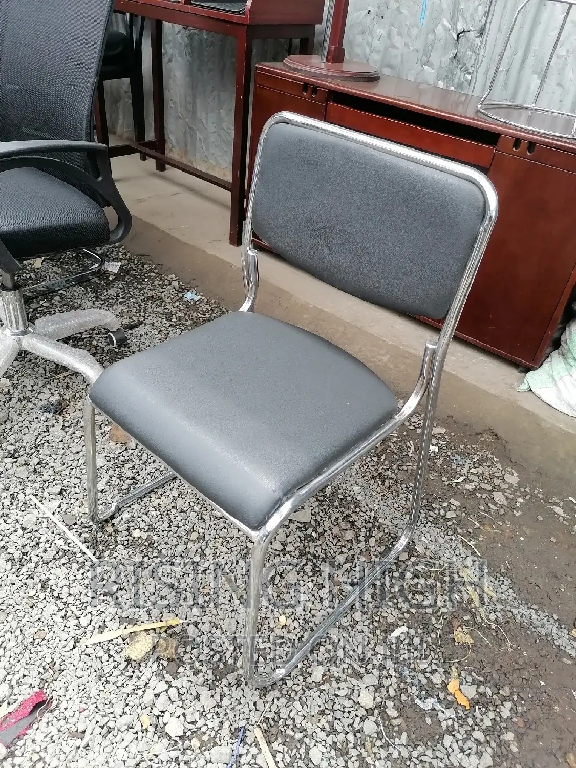 Chrome Visitors Chairs