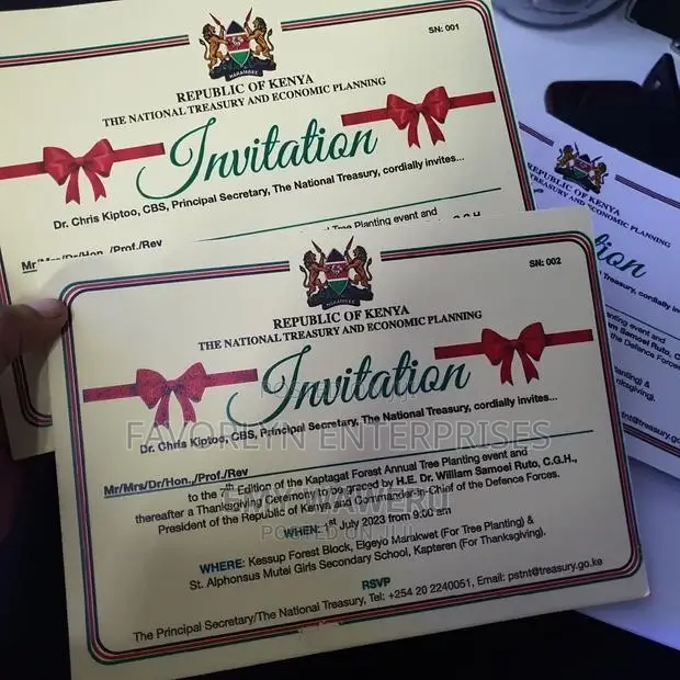 Executive Invitation Card Printings