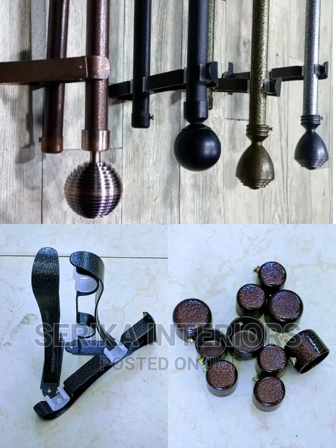 Jua Kali Curtain Rods Complete Jua Kali Curtain Rods