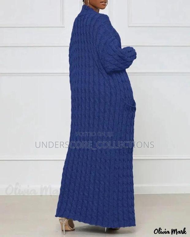 Ladies Plus Size Maxi Heavy Sweaters - thumbnail 4