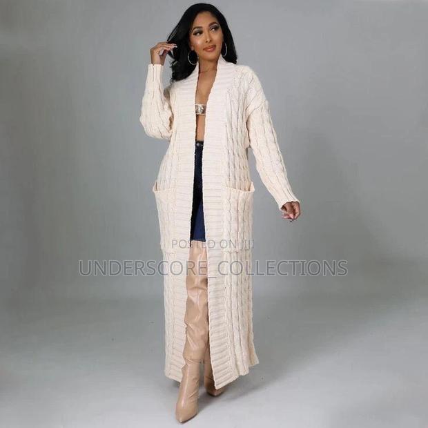 Ladies Plus Size Maxi Heavy Sweaters - thumbnail 5