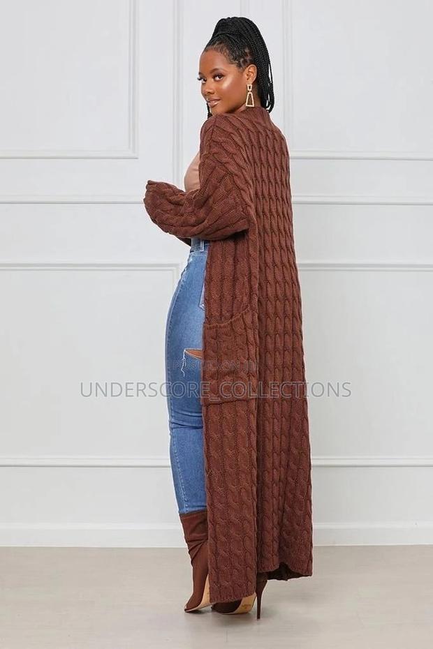 Ladies Plus Size Maxi Heavy Sweaters - thumbnail 2