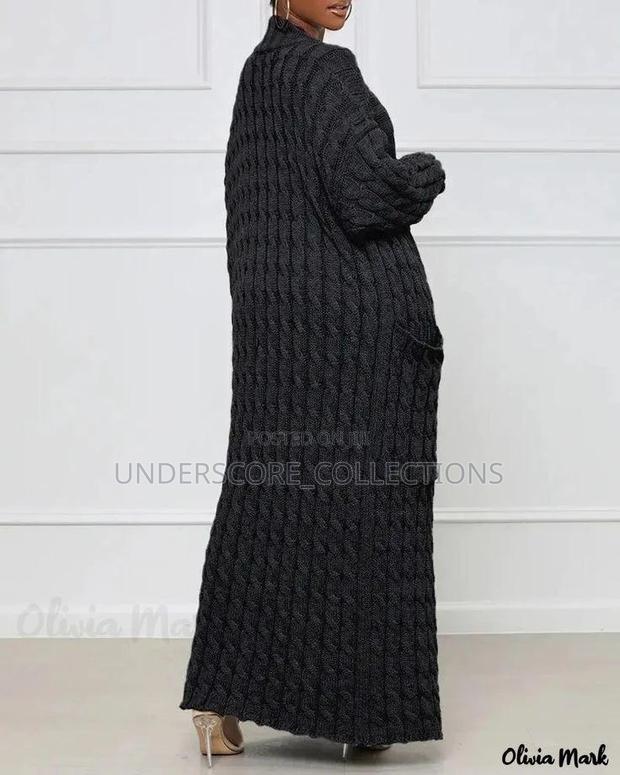 Ladies Plus Size Maxi Heavy Sweaters - thumbnail 10