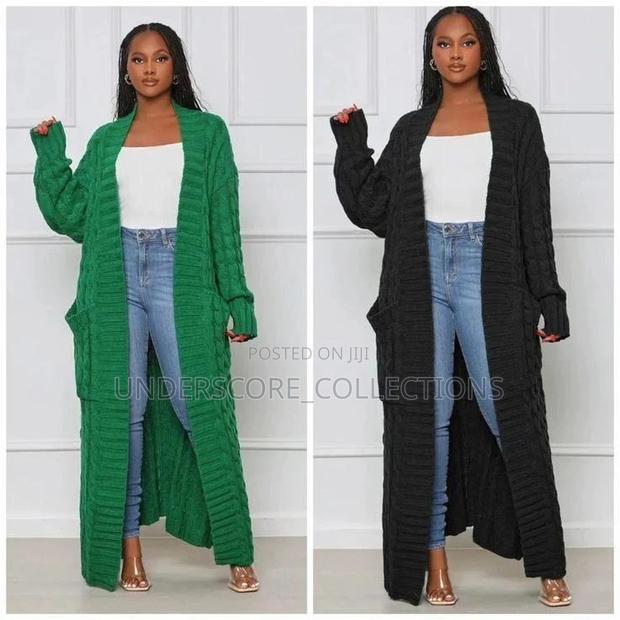 Ladies Plus Size Maxi Heavy Sweaters - thumbnail 7