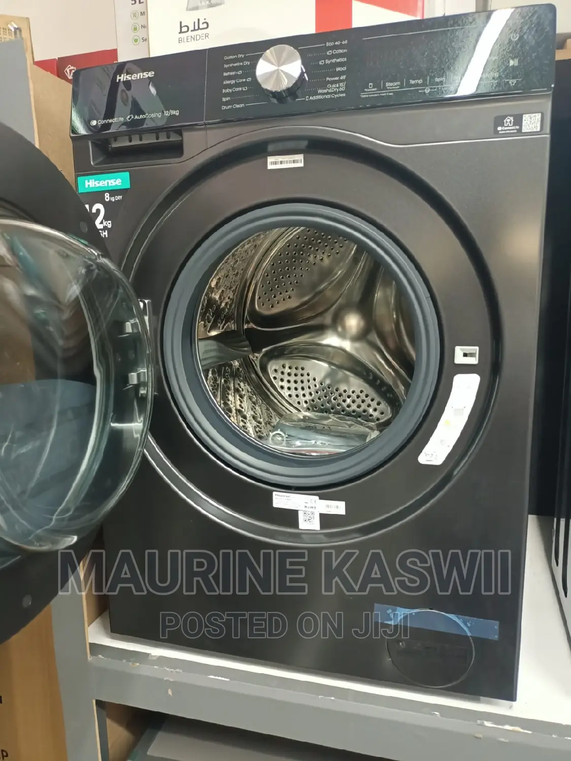 Hisense Wd5s1245bb 12kg Washer 8kg Dryer