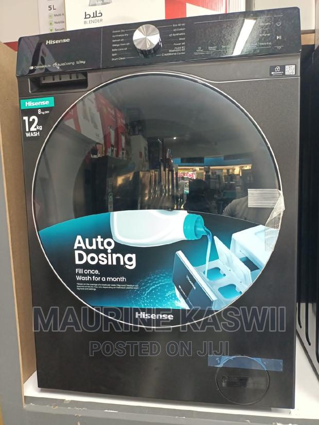 Hisense Wd5s1245bb 12kg Washer 8kg Dryer - thumbnail 2