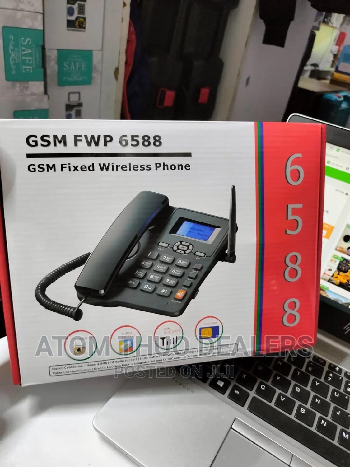 Desk Phone Dual Sim/ Dua Sim Available