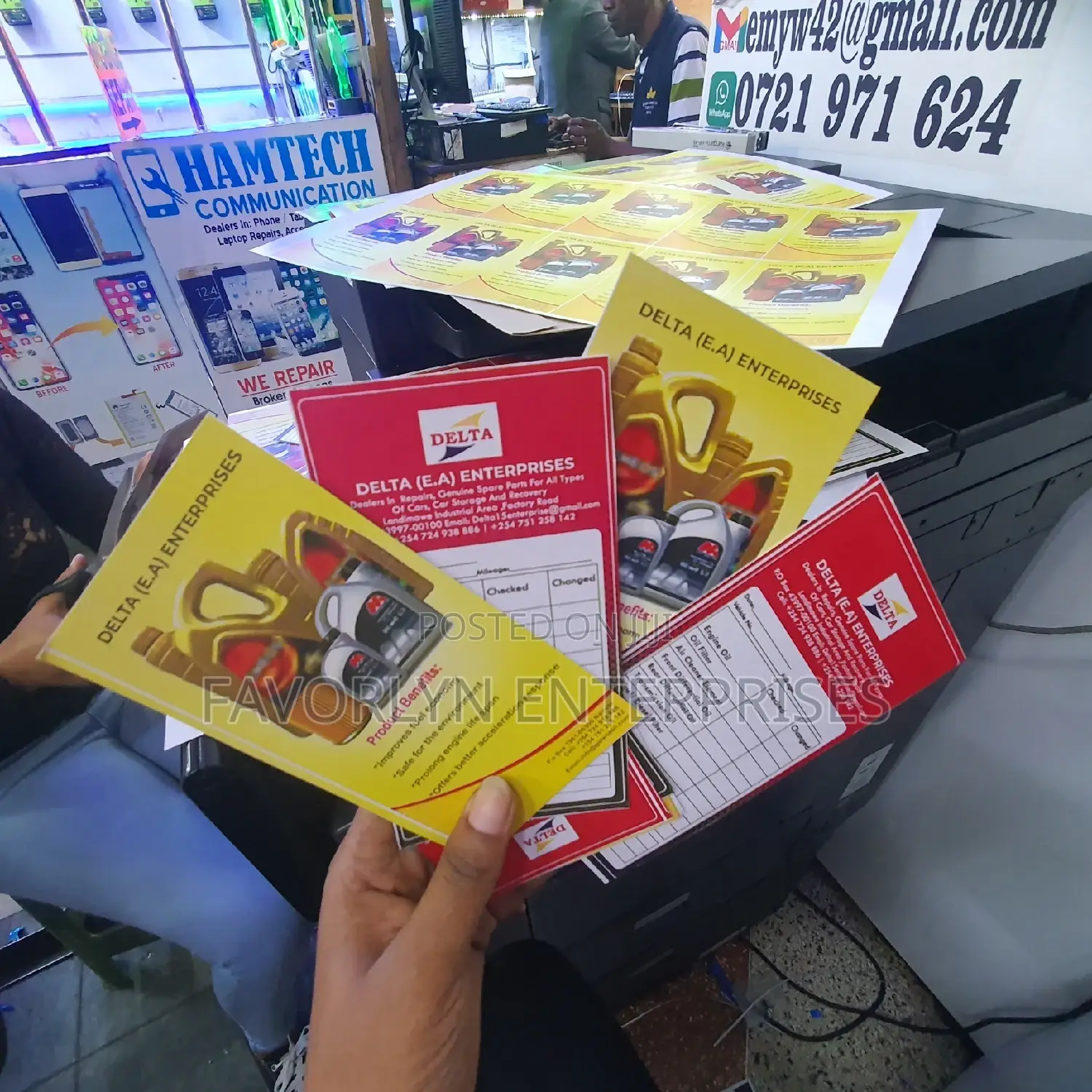 Petrol Station Service Card For Driver