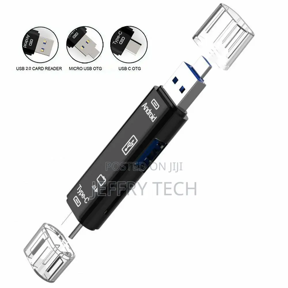 USB / USB Type C / 3.1 Micro-Usb External Micro SD Card Rea
