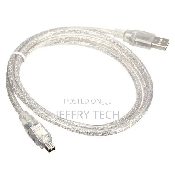 Male USB to Firewire IEEE 1394 4 Pin Male Ilink Adapter Cor