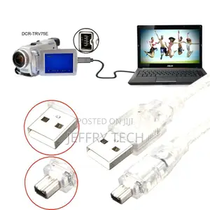 Male USB to Firewire IEEE 1394 4 Pin Male Ilink Adapter Cor
