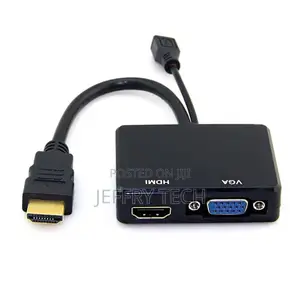 HDTV to VGA HDTV Female Splitter Audio Cable Adapter For