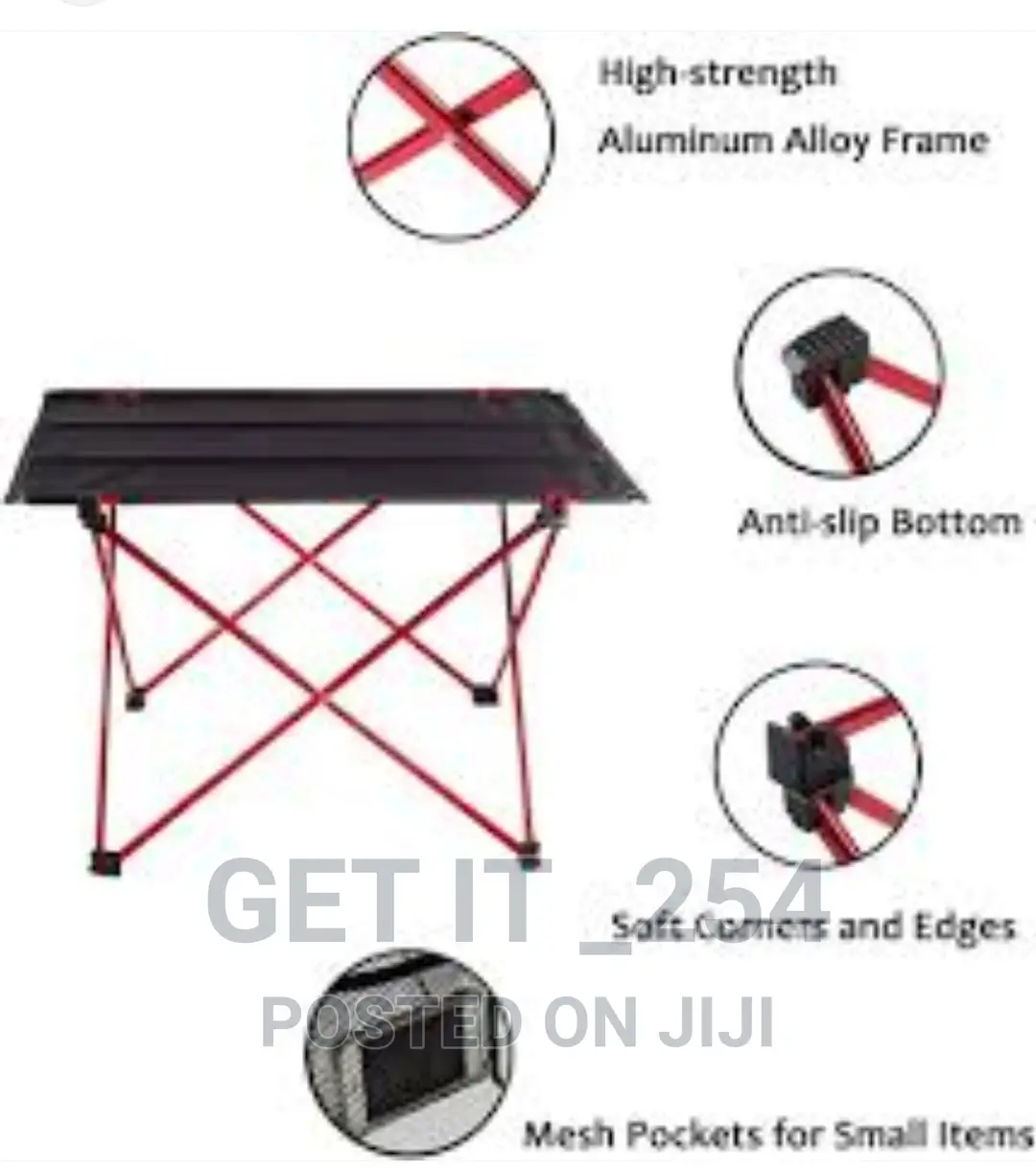 Lightweight Folding Table, Portable Camp Table