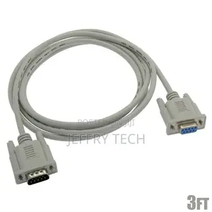 RS232 DB9 9 Pin Serial COM Port Male to Female Cable Extensi
