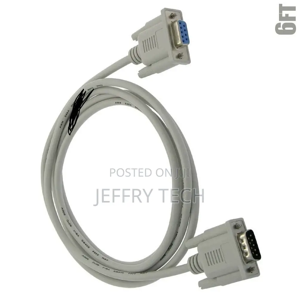 RS232 DB9 9 Pin Serial COM Port Male to Female Cable Extensi