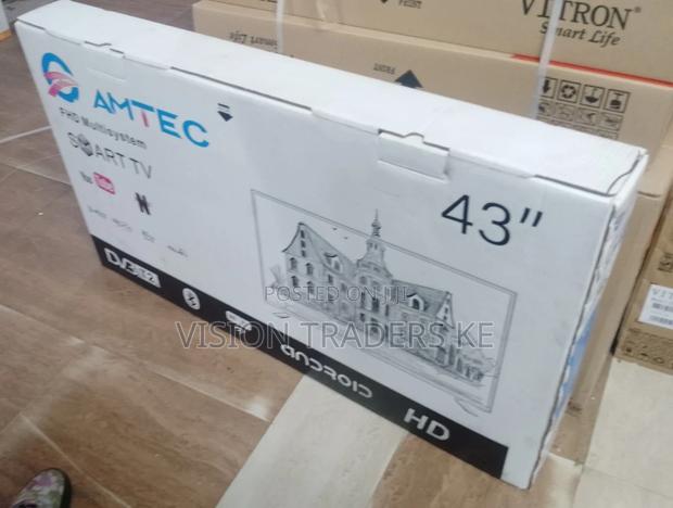 Brand New Amtec 43 Inch Frameless Smart Android Tv Full HD - thumbnail 2