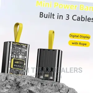 10000mah Fast Charging Mini Power-Bank With Flashlight
 