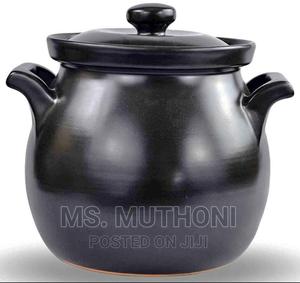 High Quality 3l/3.8l Heavy Ceramic Black Pot N - thumbnail 2