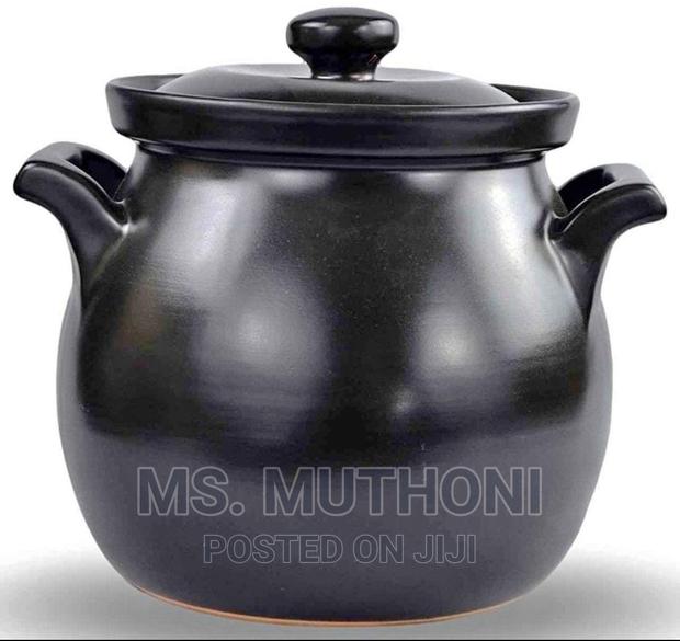 High Quality 3l/3.8l Heavy Ceramic Black Pot N - main view