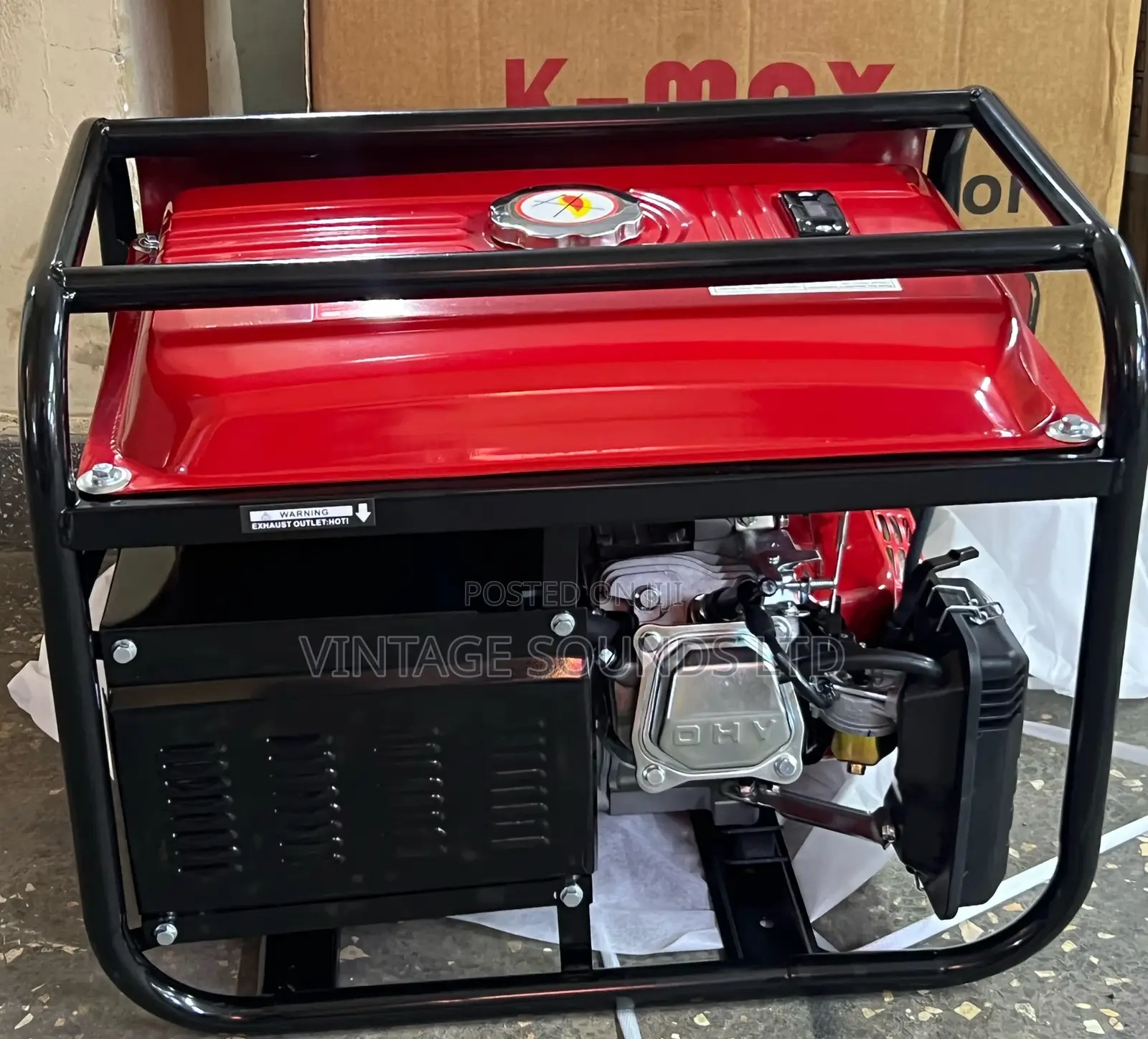 K-Max KINGMAX 4600E 2.4 Kva Petrol Generator W/Th Key 
