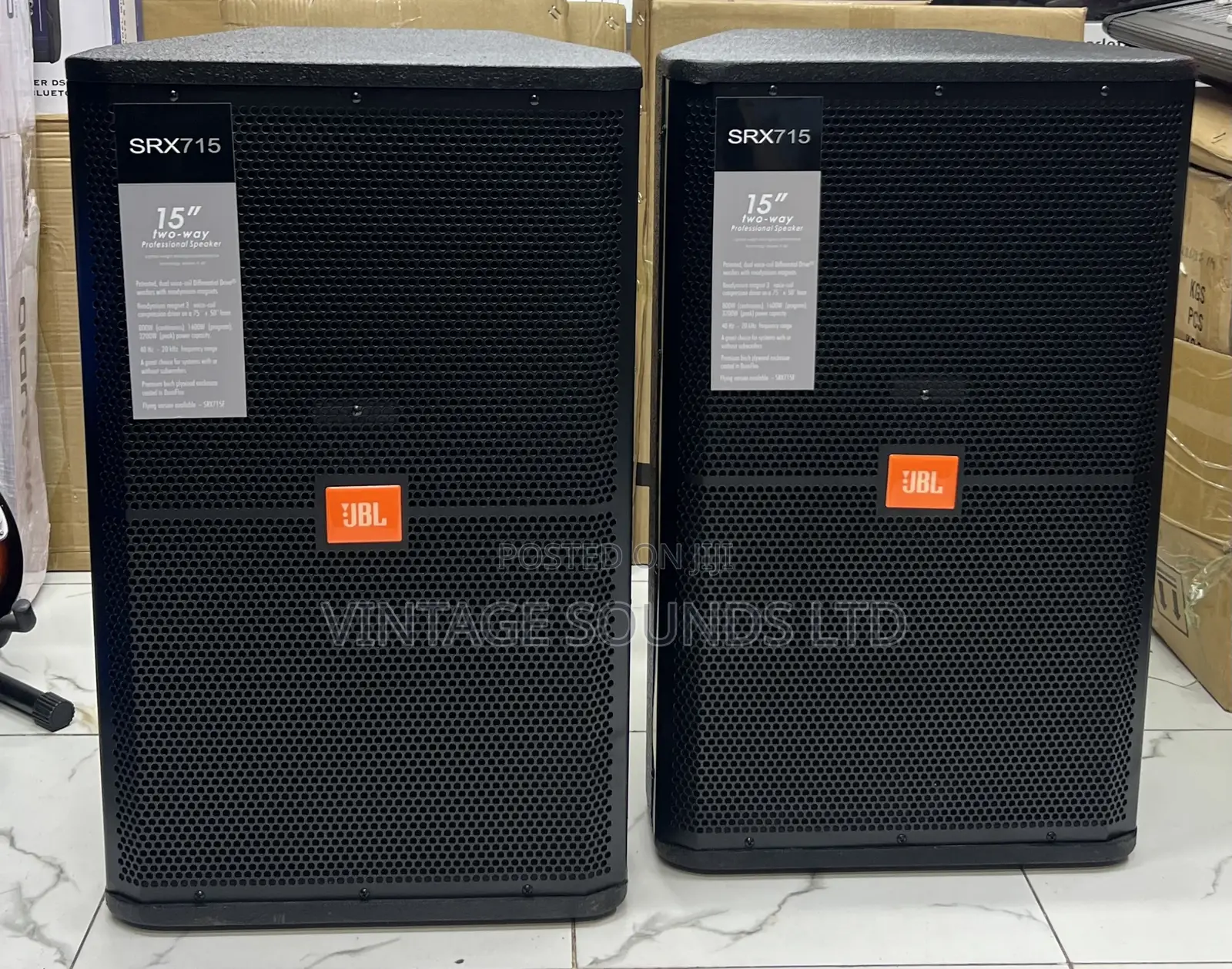 JBL Srx715 Midrange/Midbass Speaker Passive Speaker