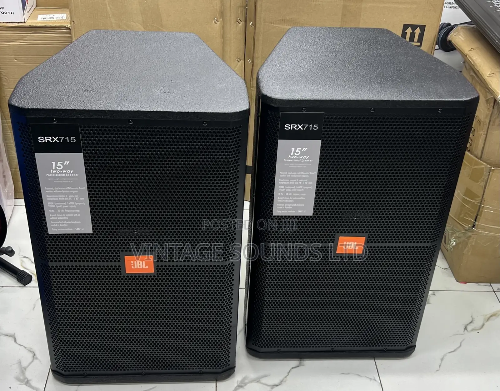 JBL SRX715 Professional Series High-Power 2-Way Speaker 1pc