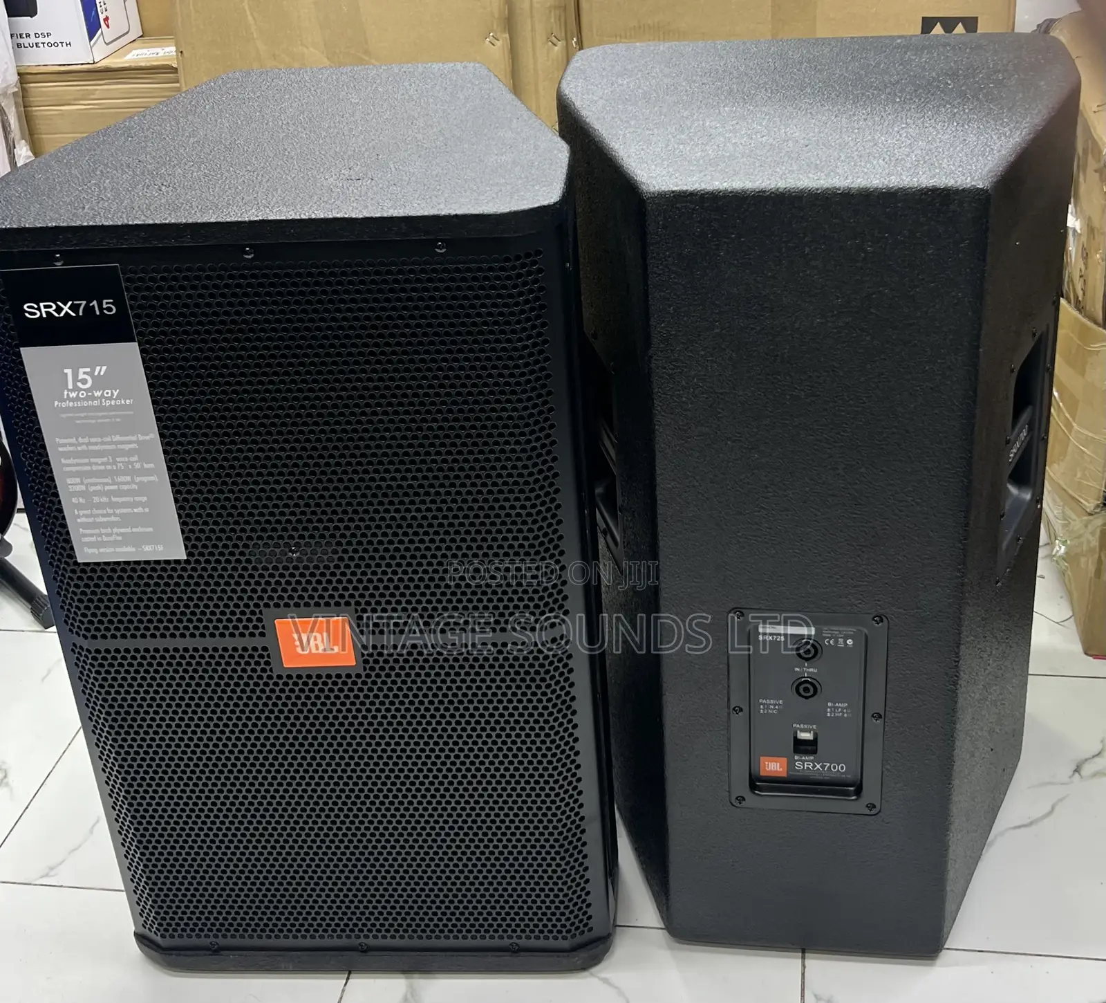 JBL Srx715 15” Midrange/Midbass 2way Speaker ( Single)