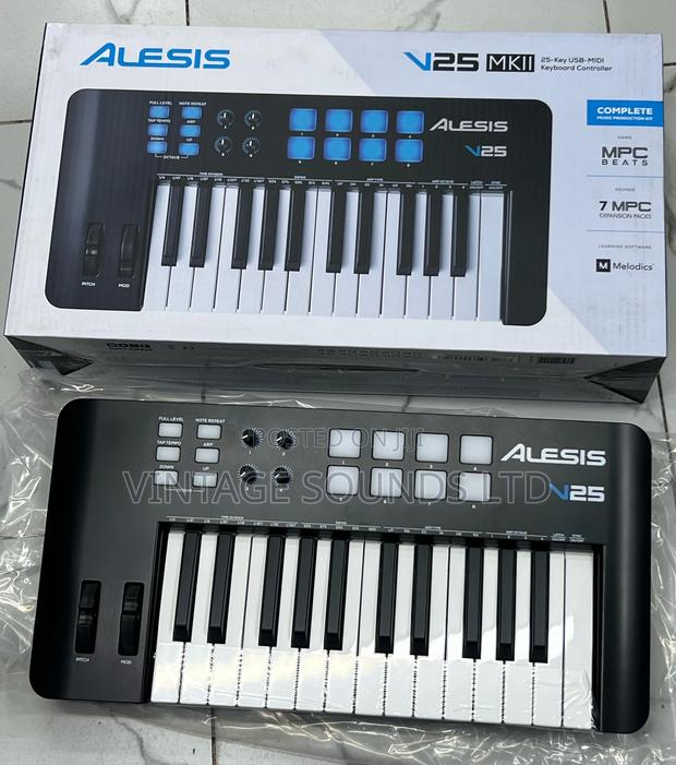 New Alesis V25 MKII USB MIDI Keyboard Controller - thumbnail 2