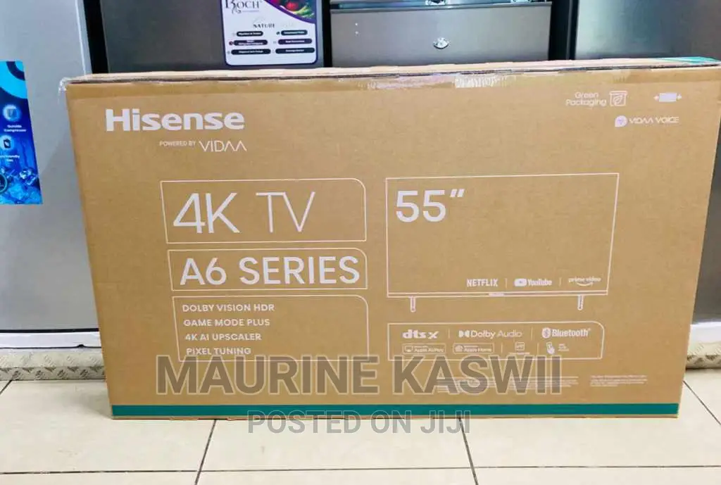 Hisense 55′′ A6 Series Uhd Smart Vidaa Tv