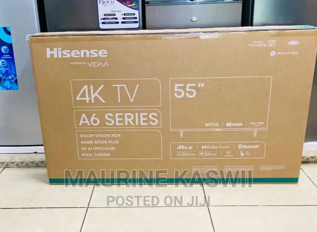 Hisense 55′′ A6 Series Uhd Smart Vidaa Tv