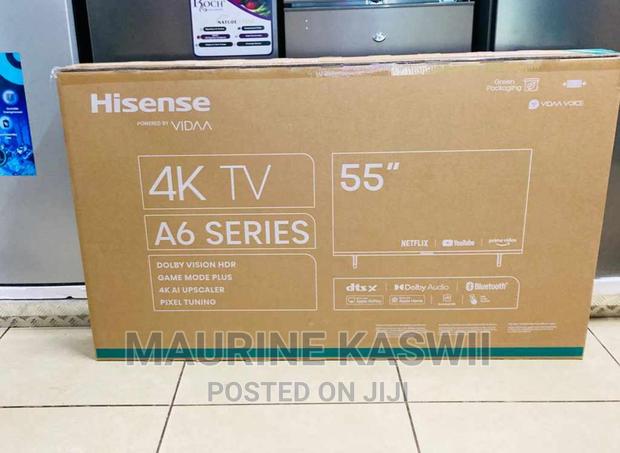 Hisense 55′′ A6 Series Uhd Smart Vidaa Tv - thumbnail 2