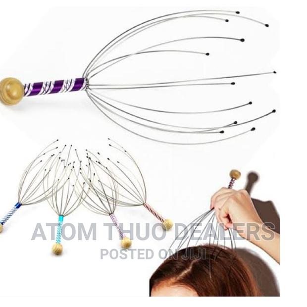 Manual Octopus Shaped Scalp Massager .