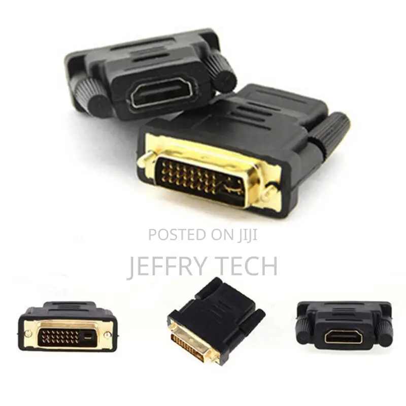 Special 24+5pin DVI Male to HDMI Female Adapter Gold-Plated