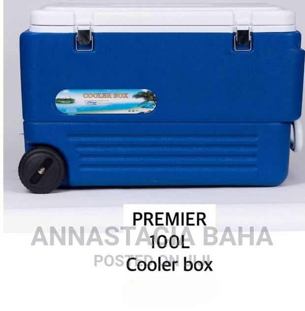 Premier 100L Cooler Box Chiller Box Cold Ice Box - main view