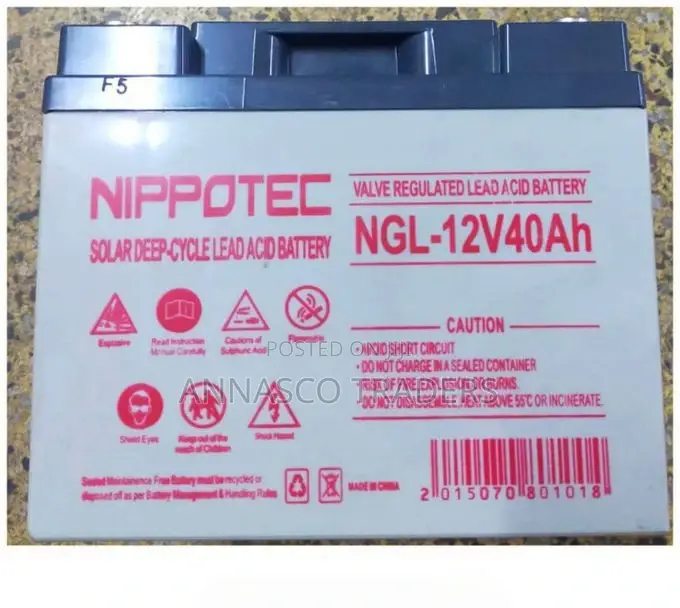 Premier 40 Ah Solar Battery Non Mantainance