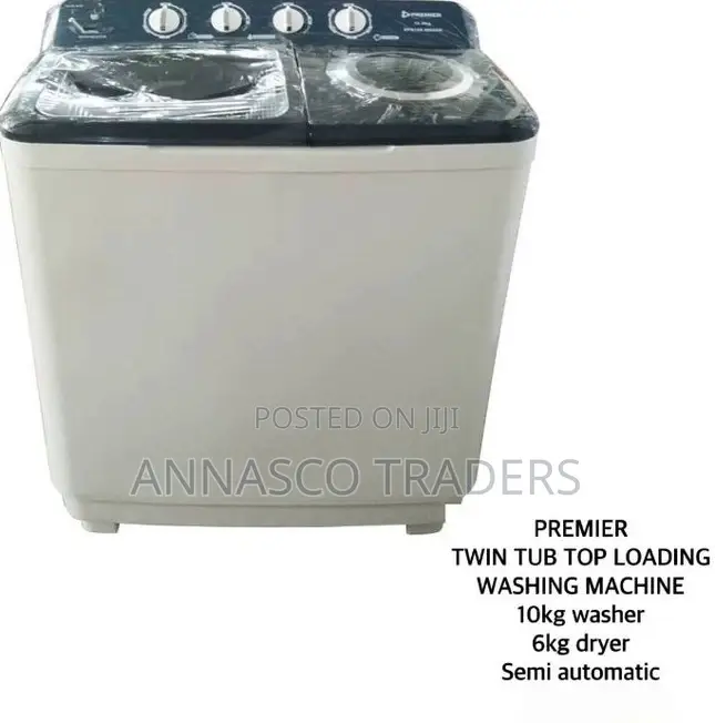 Premier Twin Tub Top Loading Washing Machine