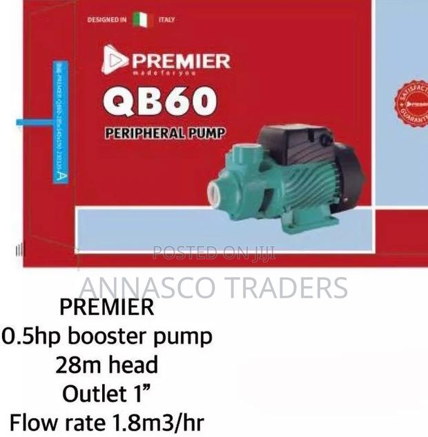 Premier Electric Booster Water Pump 0.5HP
