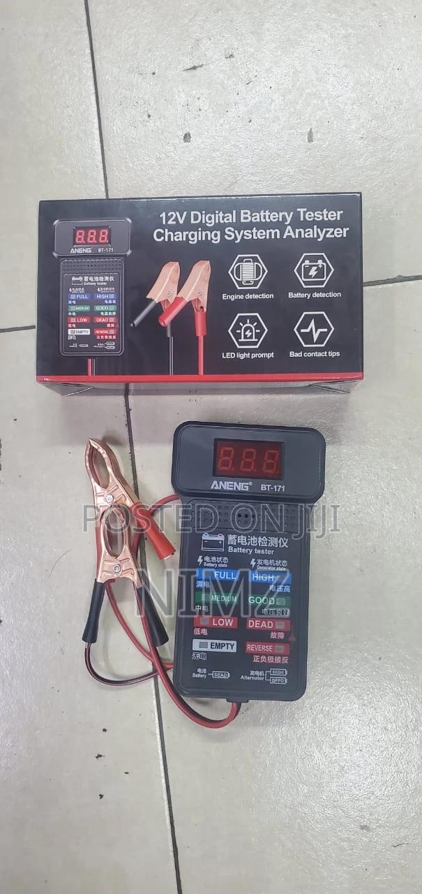 Digital Car Battery Tester Automotive Cranking Charging