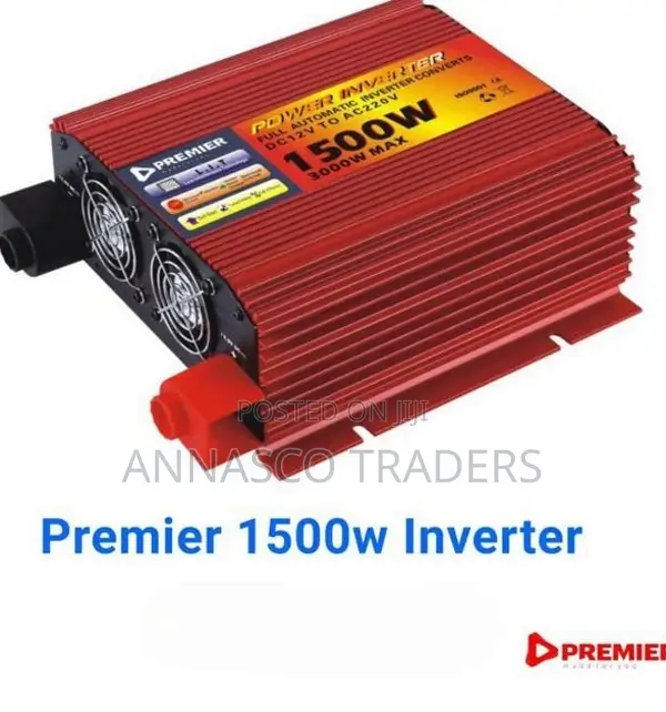 Premier 1500watts Solar Power Inverter DC to AC Fully Automa