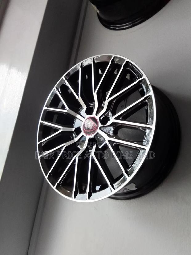 Rims Size 15/4/100 Sporky Black Silver Crome