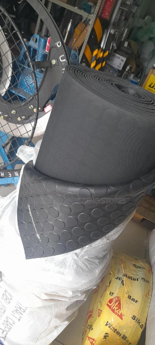 Round Stunded Coin Rubber Sheet-3mm(1.2*10mtrs) - main view