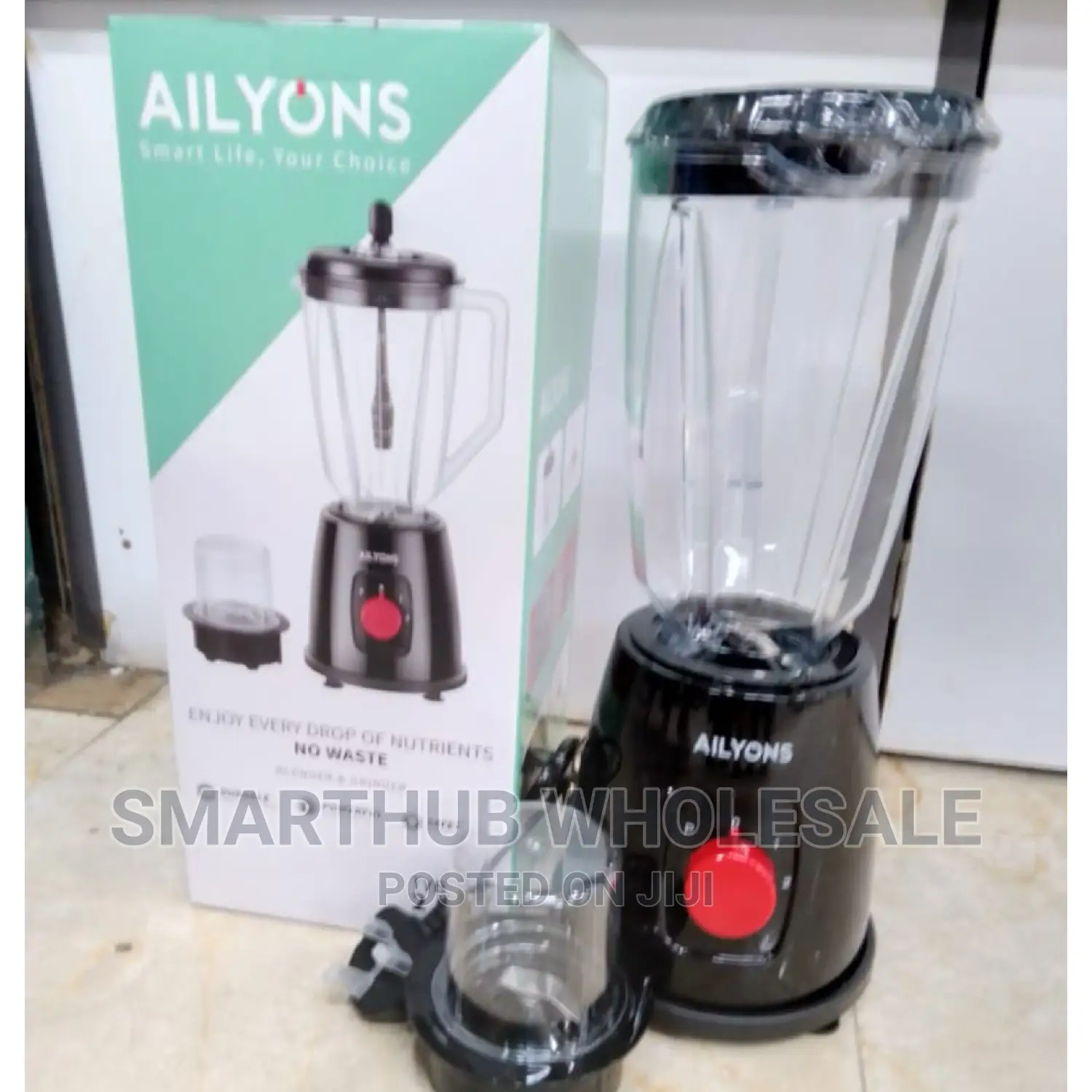 Ailyons Blender 2in1 Grinder and Blender