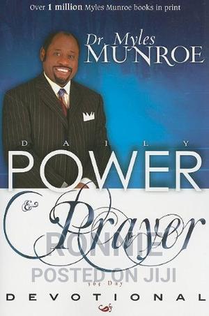 Daily Power and Prayer Devotion Book by Dr. Myles Munroe - main view