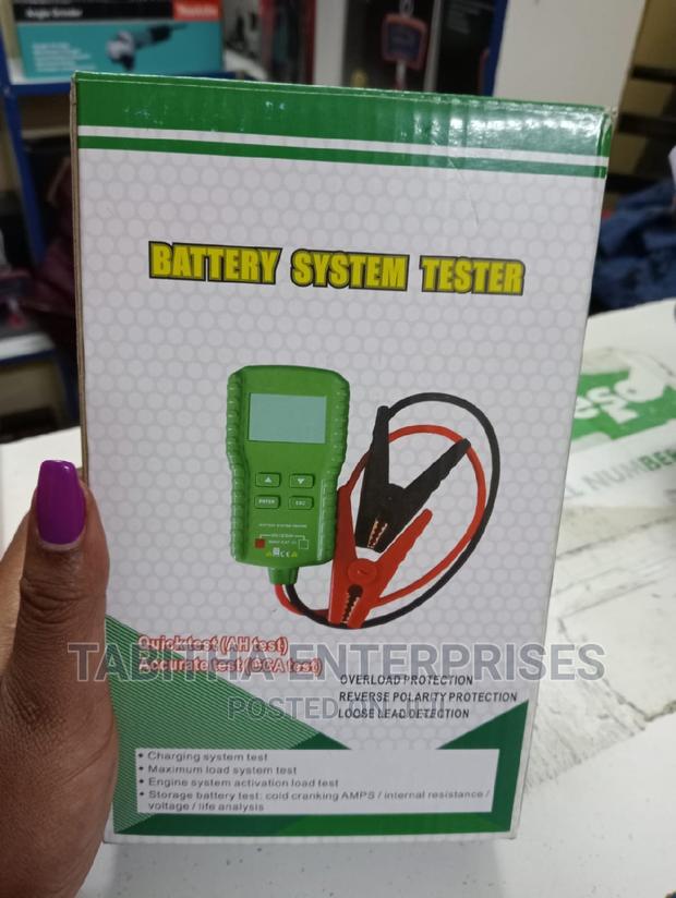 Battery System Tester New - main view
