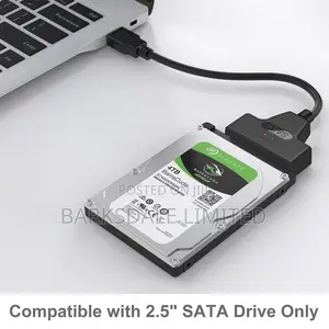 SATA USB 3.0 Adapter Cable for 2.5 HDD/SSD Hard Drive Disk