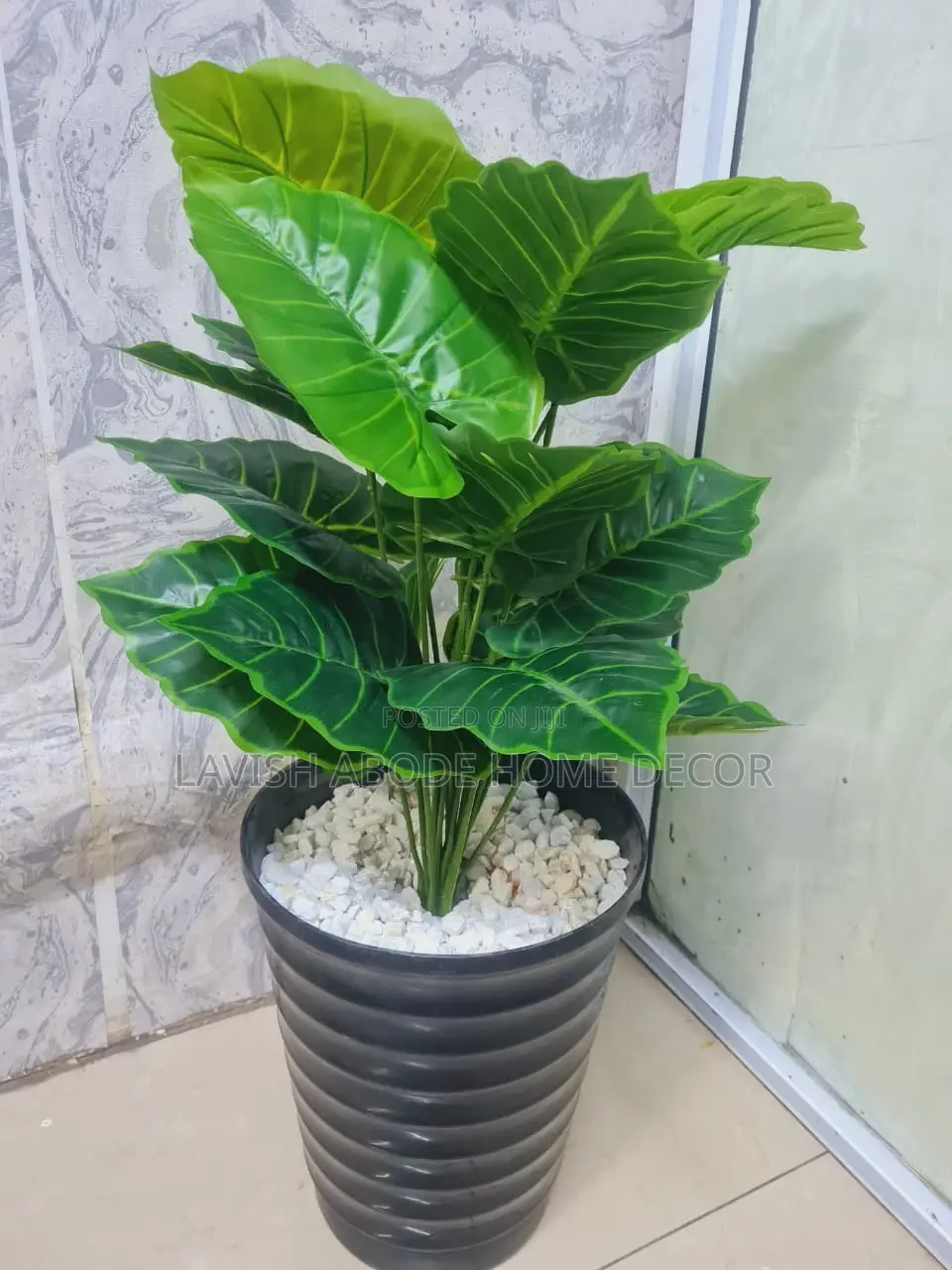 Artificial Arrow Leaf Plant Indoor and Outdoor House Office Plant