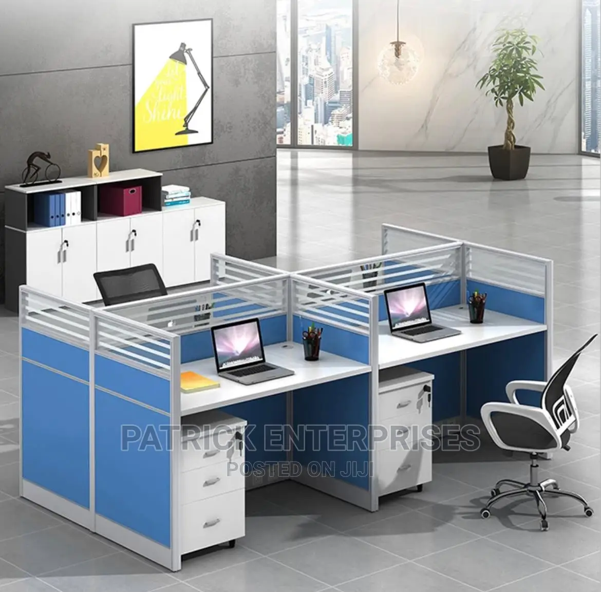 Executive Imported 4 Way Workstation